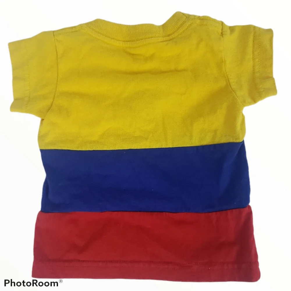 Infant Colombia Tshirt Size 0 Soccer - Picture 2 of 6
